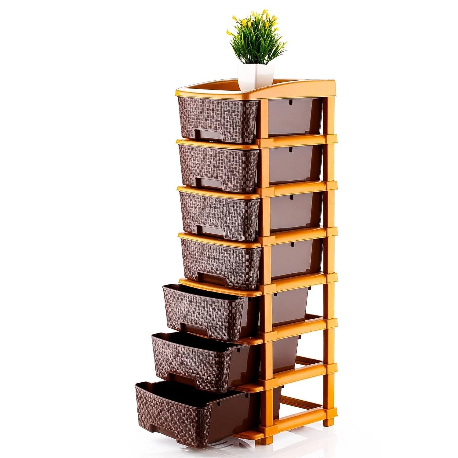 7-Layer Multipurpose Plastic Storage Drawer Organizer 7-Layer Multipurpose Plastic Storage Drawer Organizer